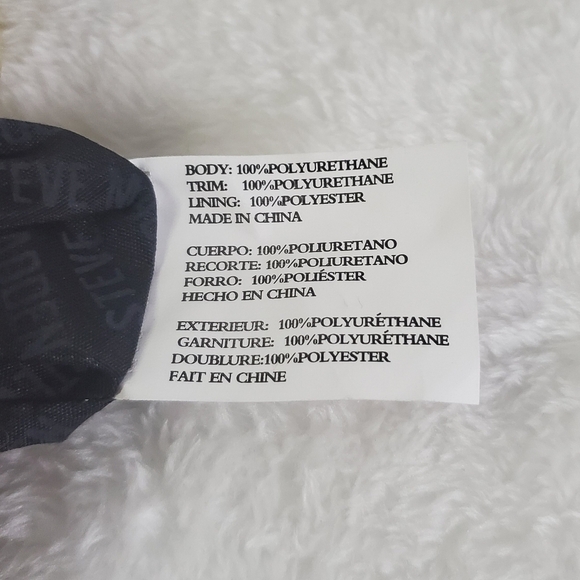 STEVE Madden Blush Pink Gold Chain Faux Leather Crossbody Bag Purse - Picture 14 of 14